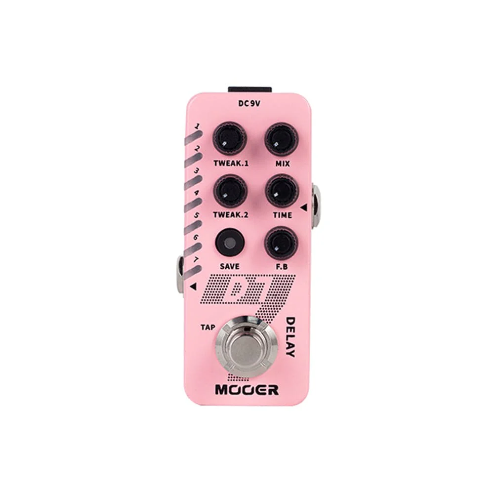 Mooer D7 Delay Digital Delay Effect Pedal