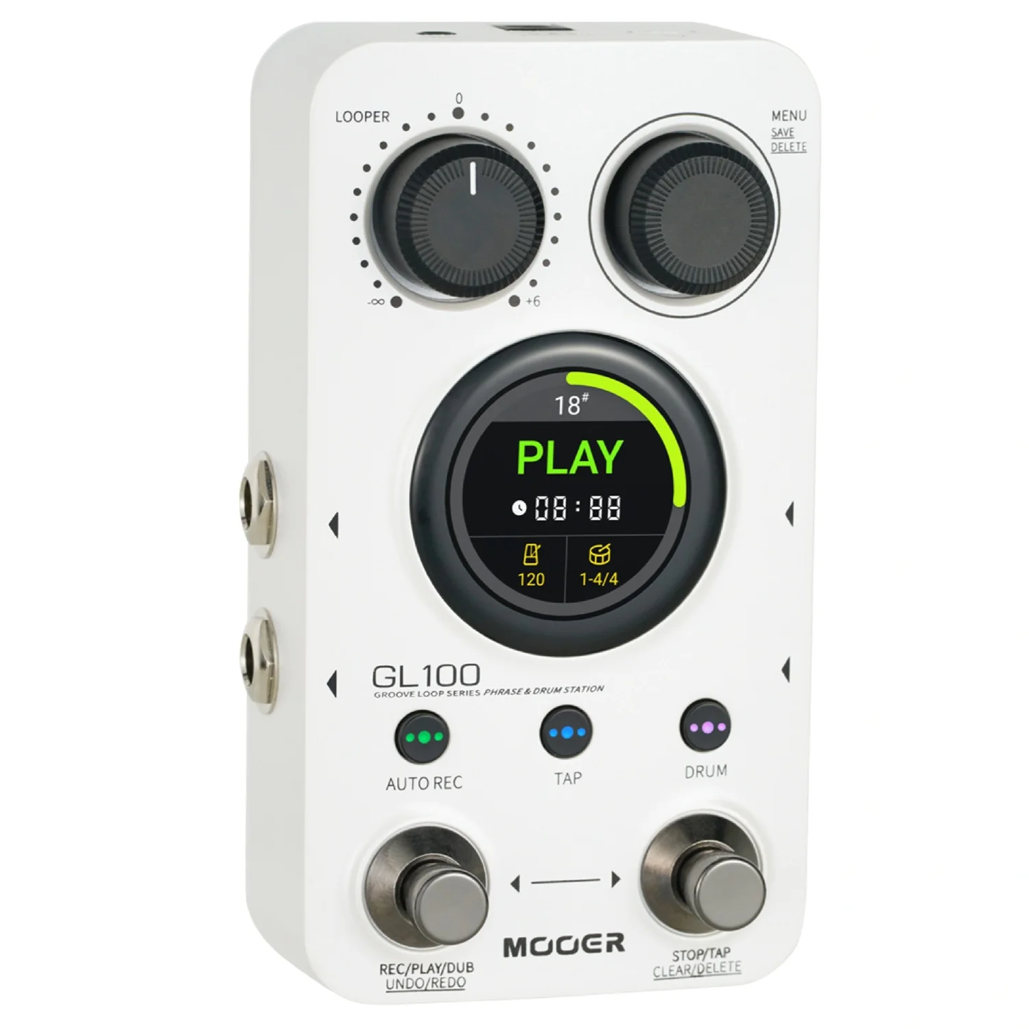 Mooer GL100 Groove Loop Series Phrase & Drum Station Effect Pedal - Image 2