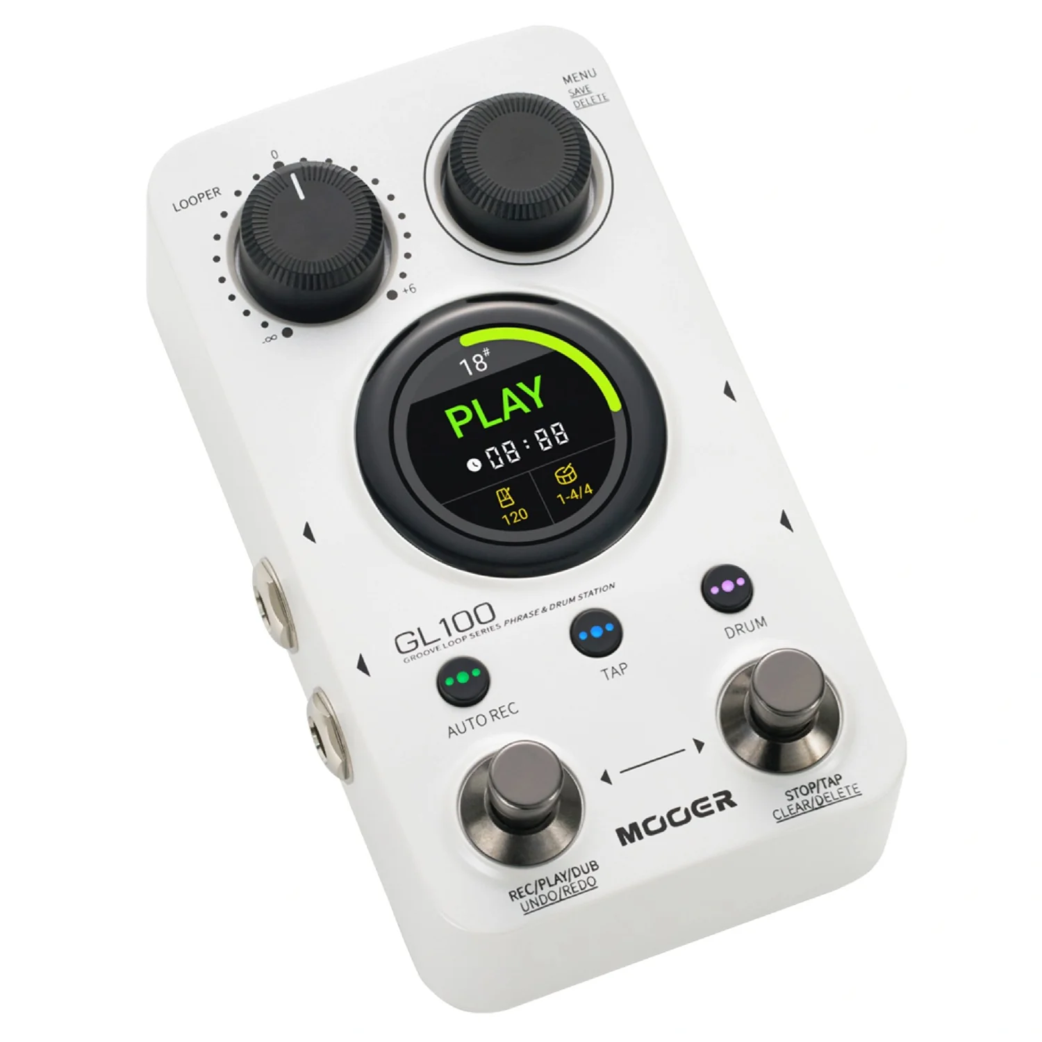 Mooer GL100 Groove Loop Series Phrase & Drum Station Effect Pedal - Image 5