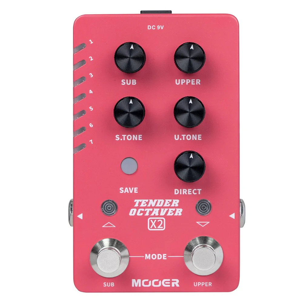 Mooer Tender Octaver X2 Octave Effect Pedal