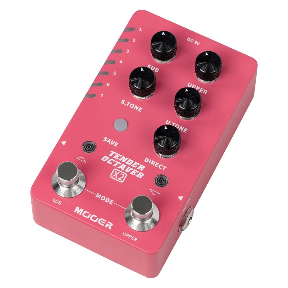 Mooer Tender Octaver X2 Octave Effect Pedal - Image 6