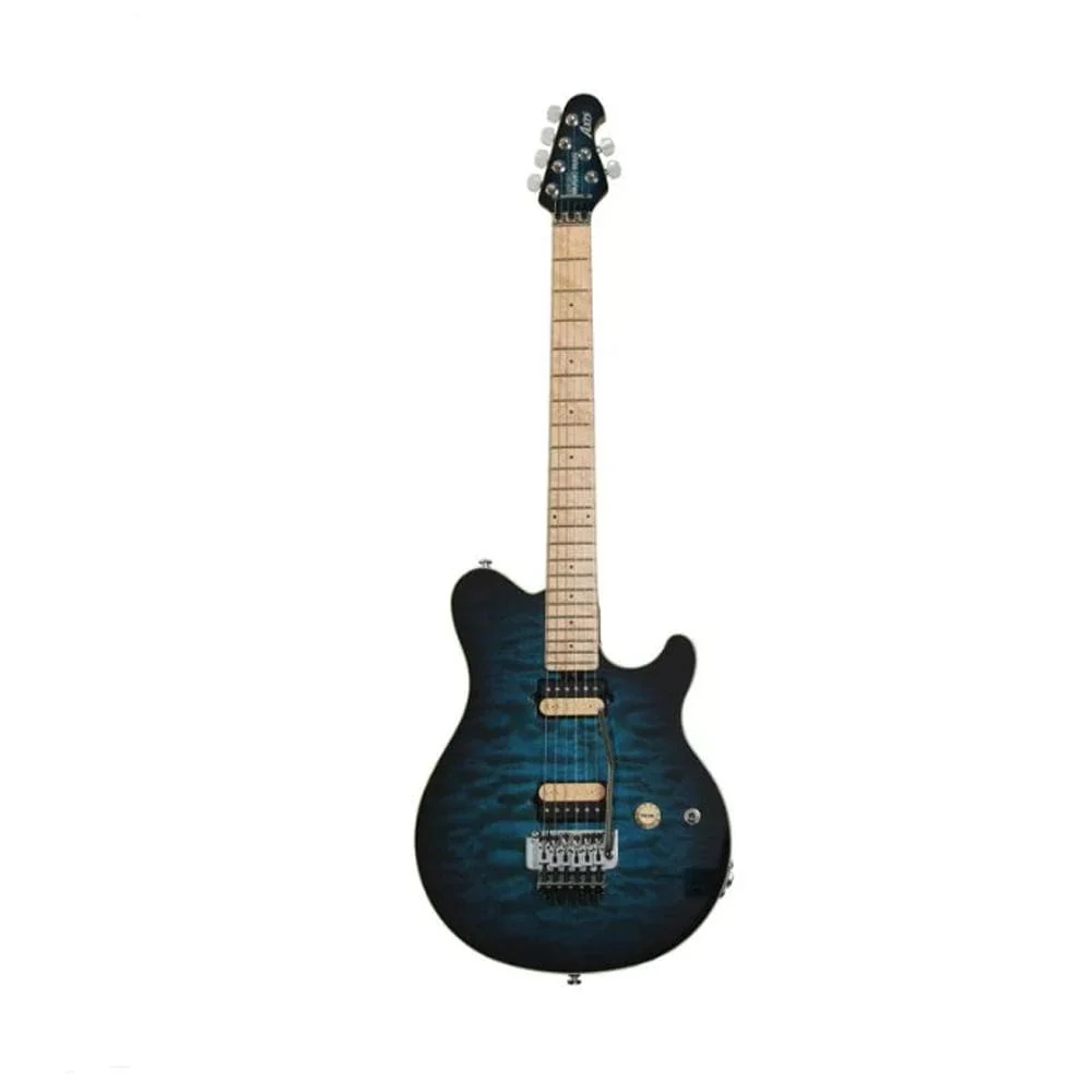 Music Man Axis Super Sport 6-String Electric Guitar - Pacific Blue Burst