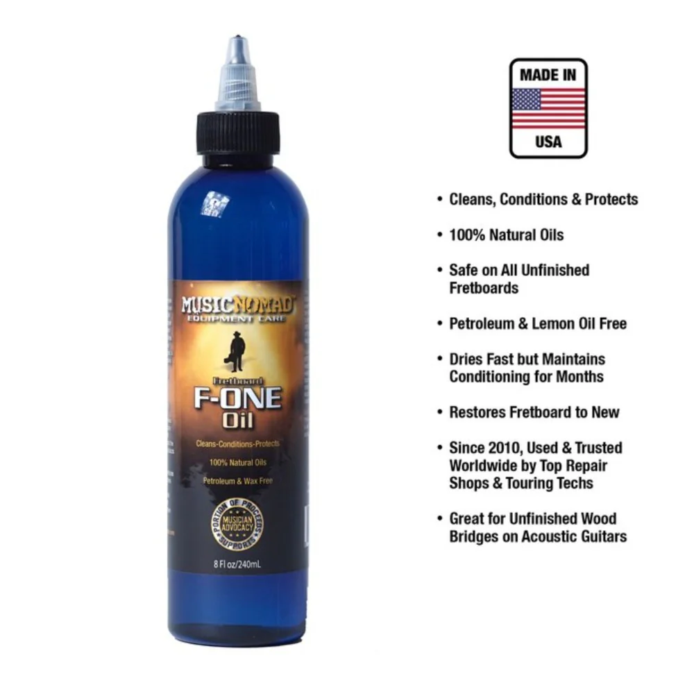 Music Nomad MN151 Fretboard 8oz F-ONE Cleaner & Conditioner - Image 3