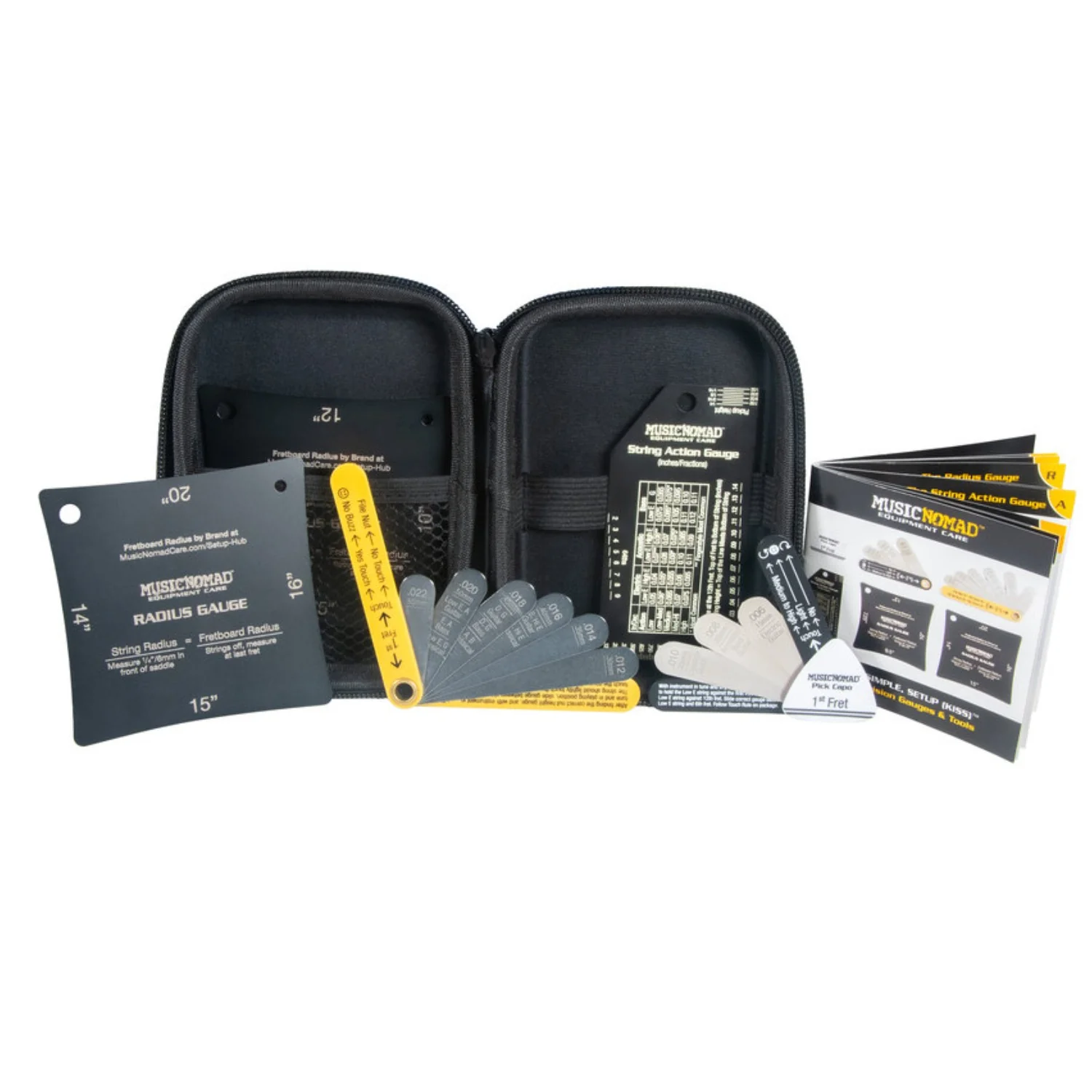 Music Nomad MN604 Precision Setup Gauge Set - 6 Piece - Image 8