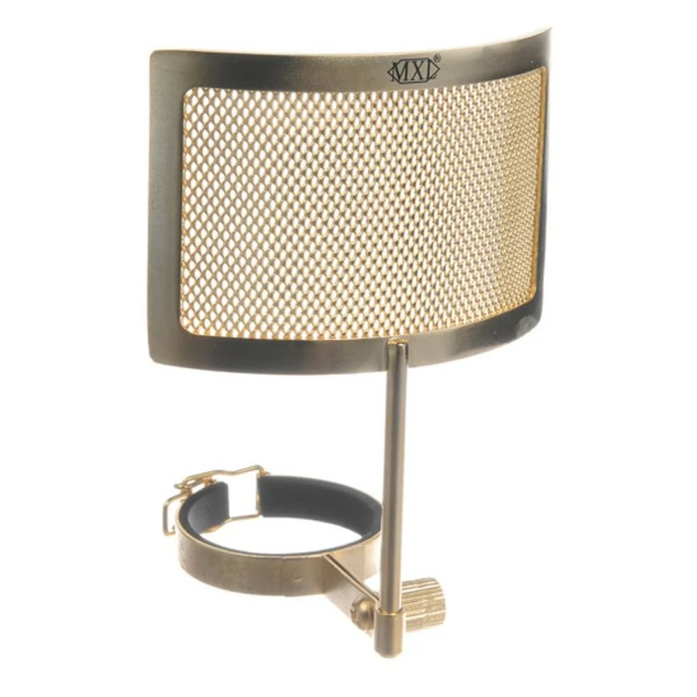 MXL PF 005 G Metal Mesh Pop Filter 67 & 69 Series Microphones - Gold