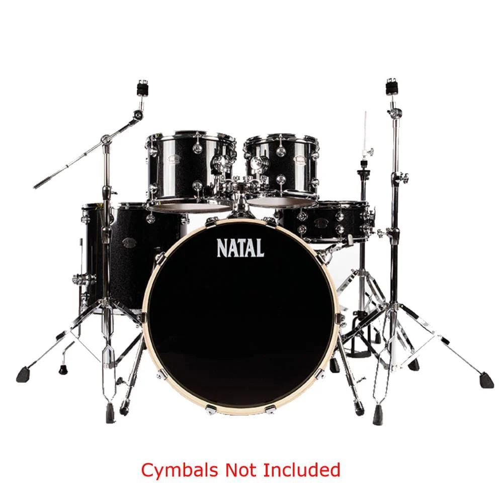 Natal Arcadia Birch Series F20 5 Piece Shell Pack Acoustic Drum Kit With Hardware