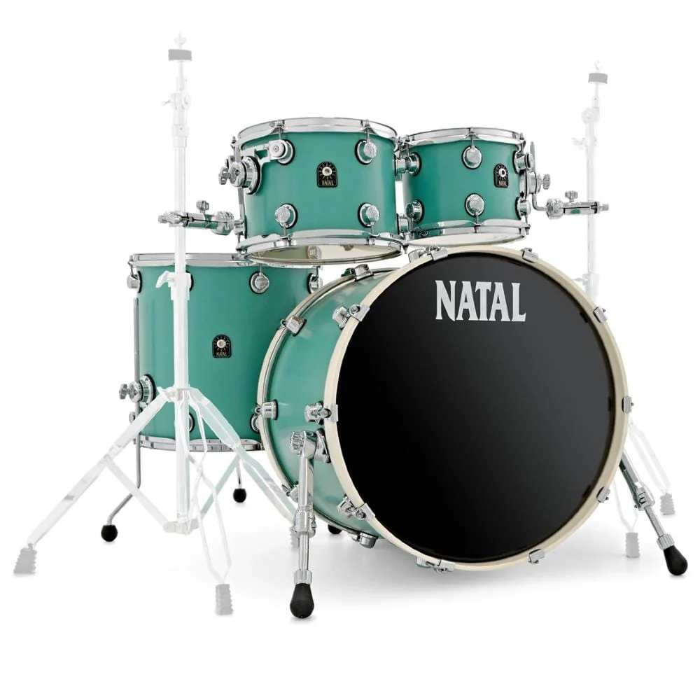 Natal Cafe Racer Series UF22 4 Piece Shell Pack Acoustic Drum Kit - Image 2