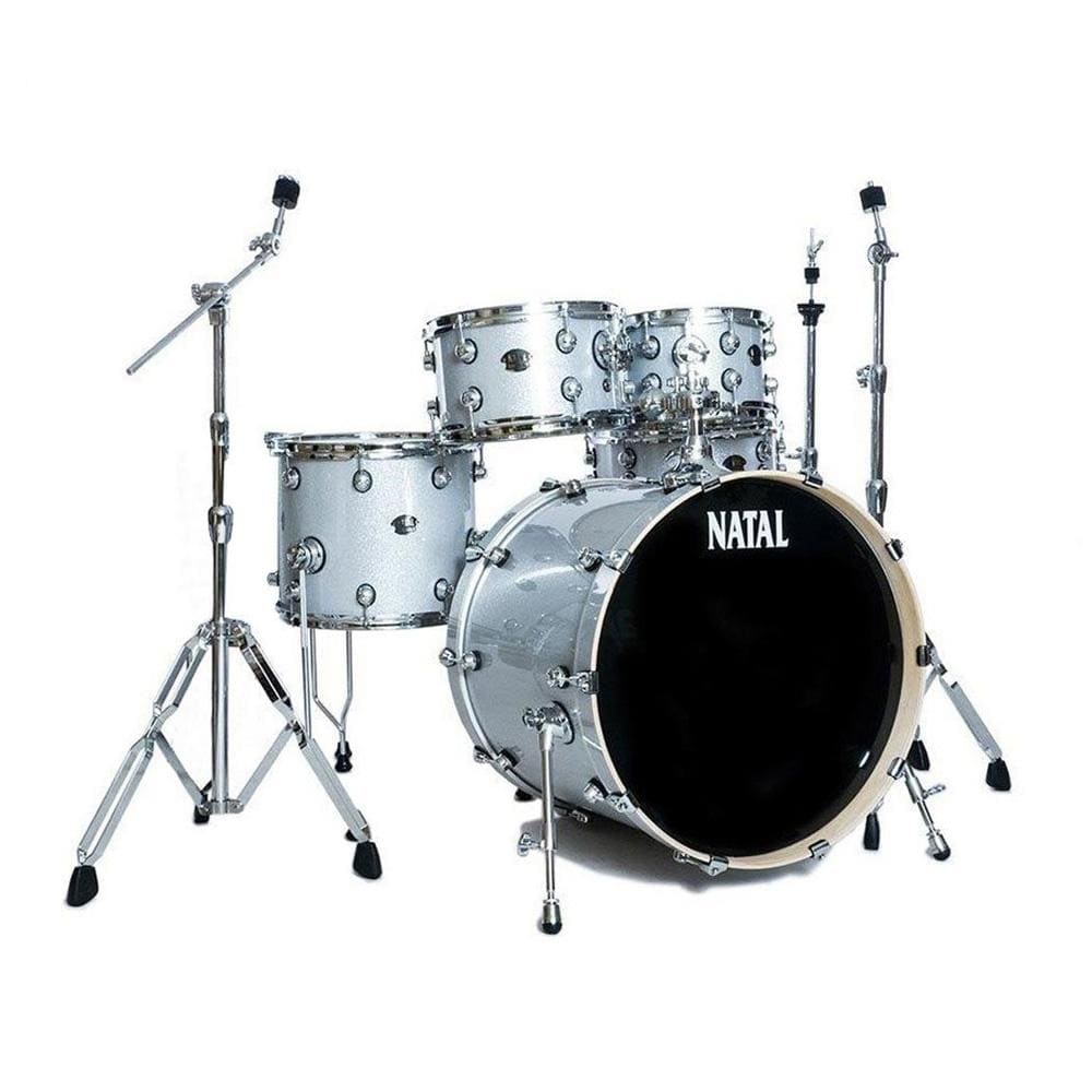 Natal KAR-F20 Arcadia Series Fusion 20 5-Piece Shell Pack Acoustic Drum Kit with Hardware & Stands - Image 4
