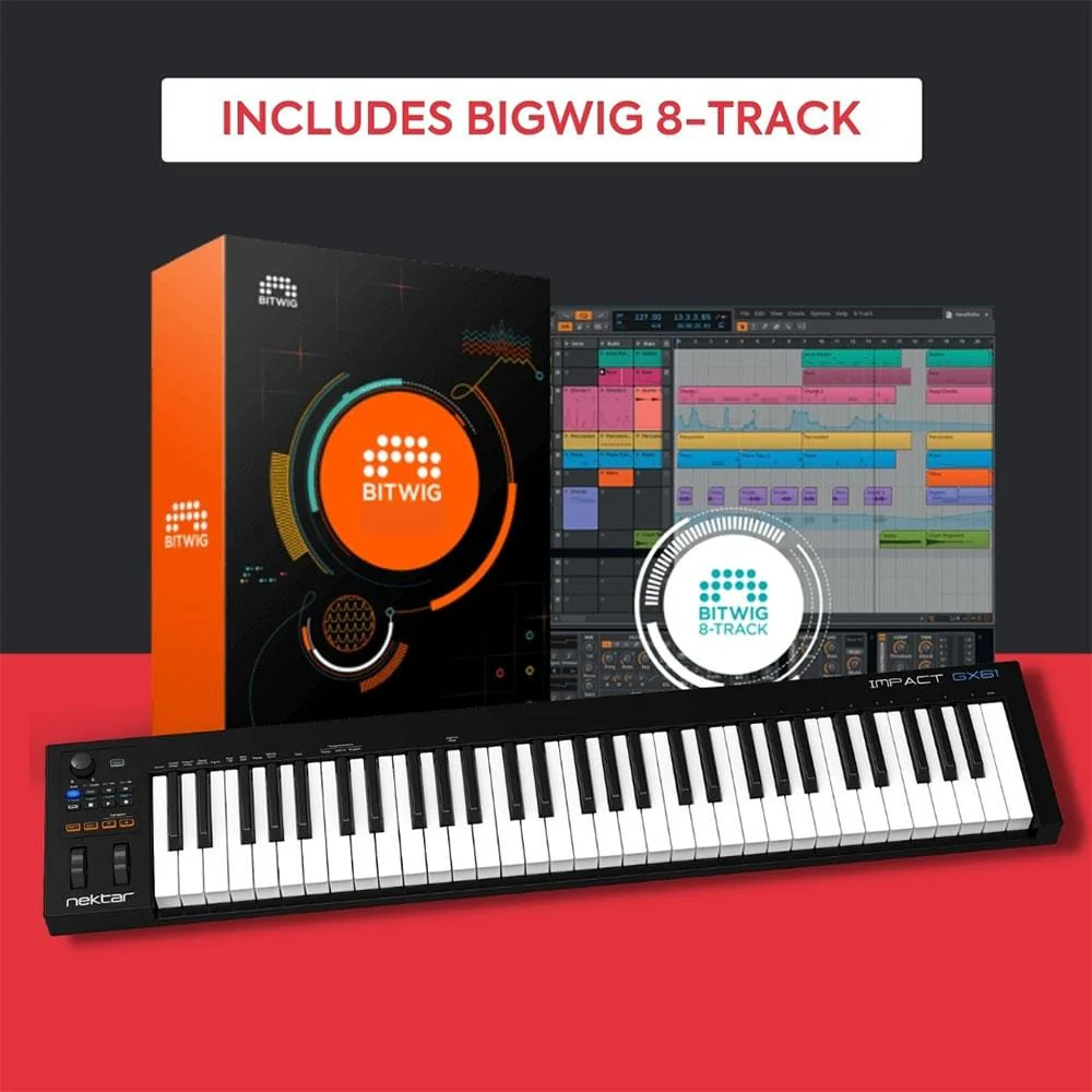 Nektar Impact GX-61 Midi Keyboard - Image 10