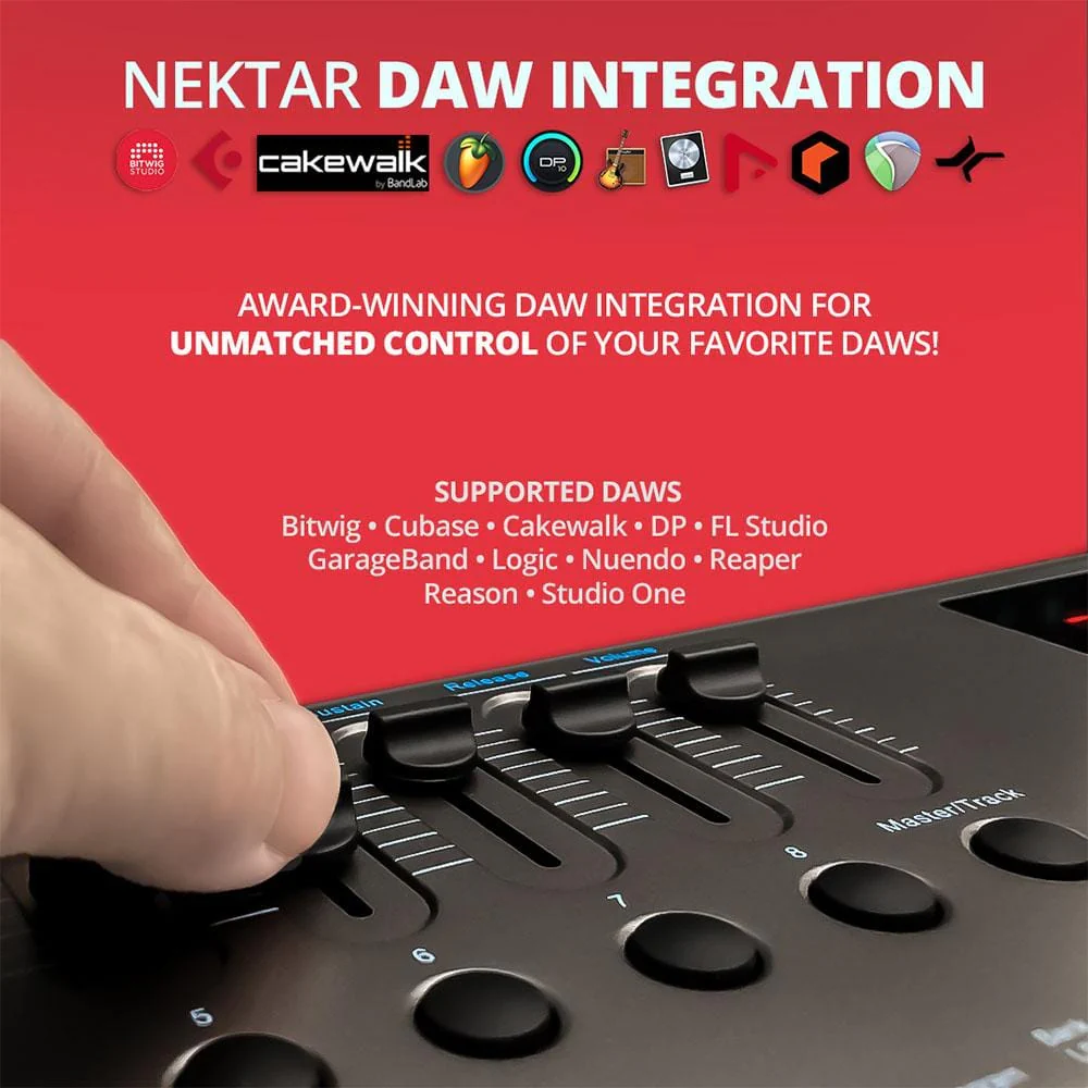Nektar Impact LX49+ 49-key Midi Keyboard - Image 8