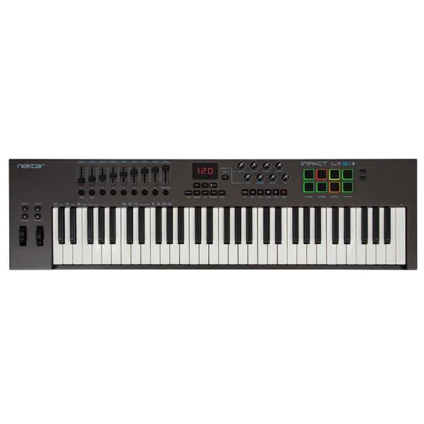 Nektar Impact LX61+ 61-key Midi Keyboard With Btwig Software, Cloth, Gigbag, Stand & Ebook - Image 2