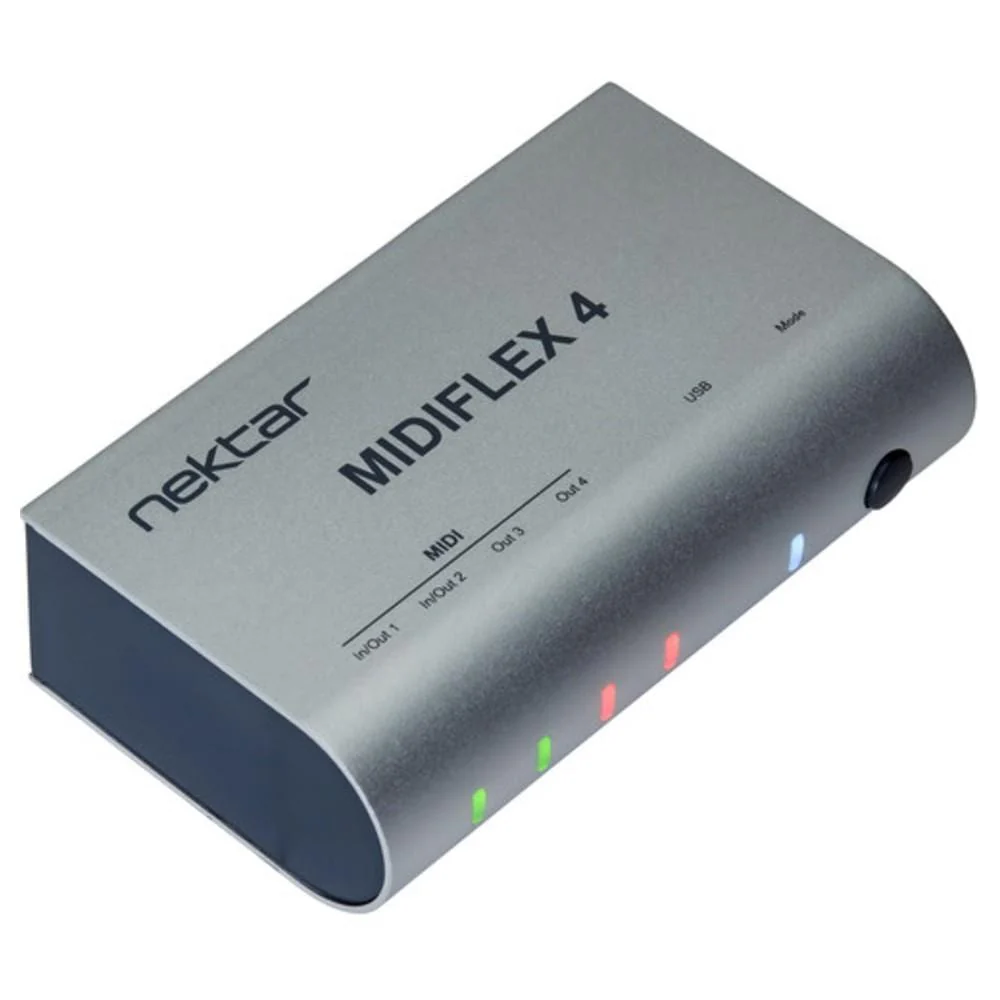 Nektar MidiFlex4 Compact 4 Port USB MIDI Interface
