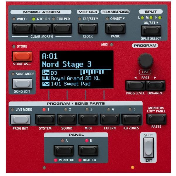 Nord Stage 3 88 Stage Digital Piano With Fully Weighted Hammer Action Keybed - Image 4