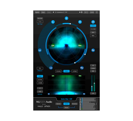 NUGEN Halo Upmix 3D Stereo-to-Surround Upmixing Plugin - Image 2