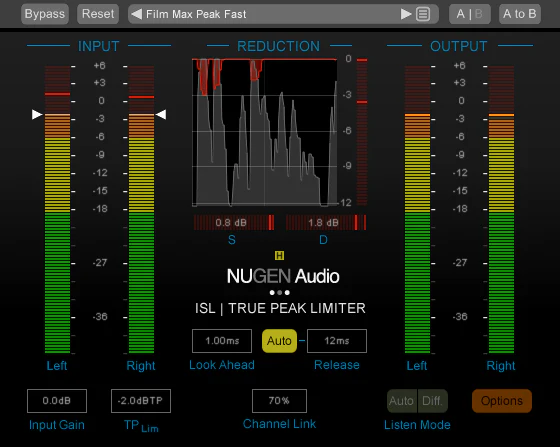 NUGEN ISL 2 ST > ISL 2 UPG: Upgrade to ISL 2 from ISL 2ST – Professional Audio Software & Plugin