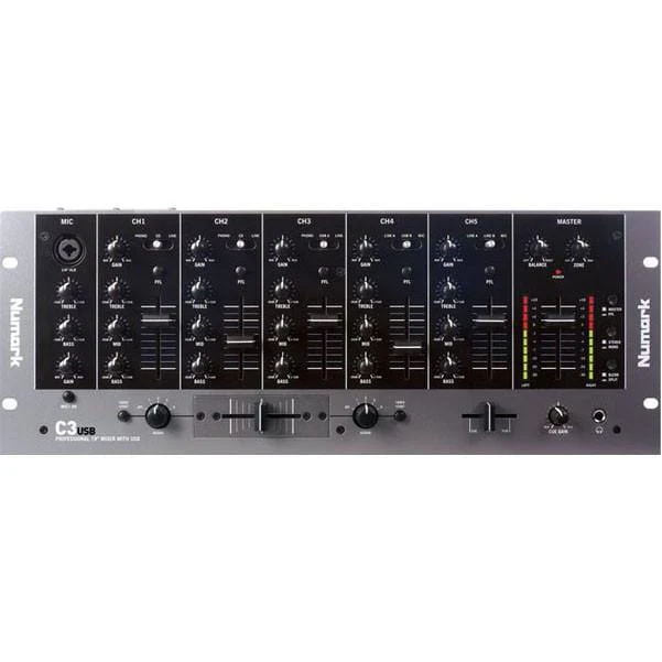 Numark C3USB DJ Mixer with USB I/O
