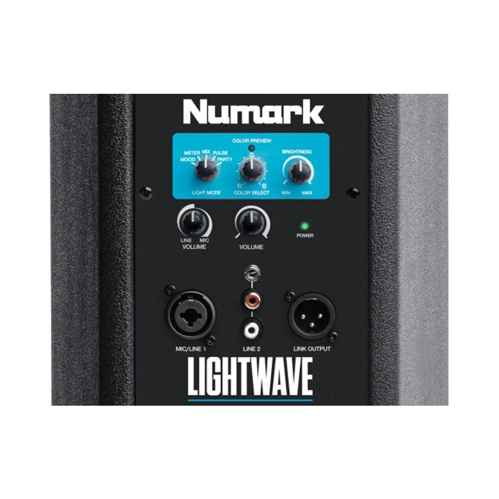 Numark Lightwave DJ Loudspeaker with Built-in Beat Sync’d Light Show - Image 3