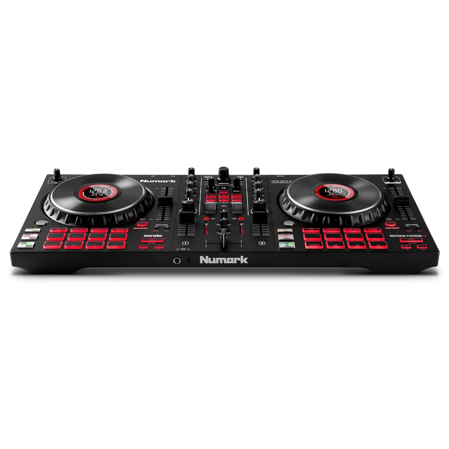 Numark Mixtrack Platinum DJ Controller With Jog Wheel Display - Image 3
