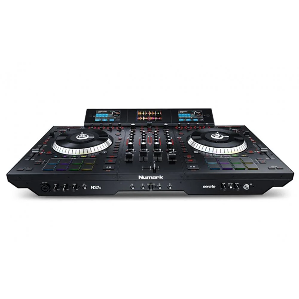 Numark NS7III 4-Channel Motorized DJ Controller & Mixer with Screens - Image 3