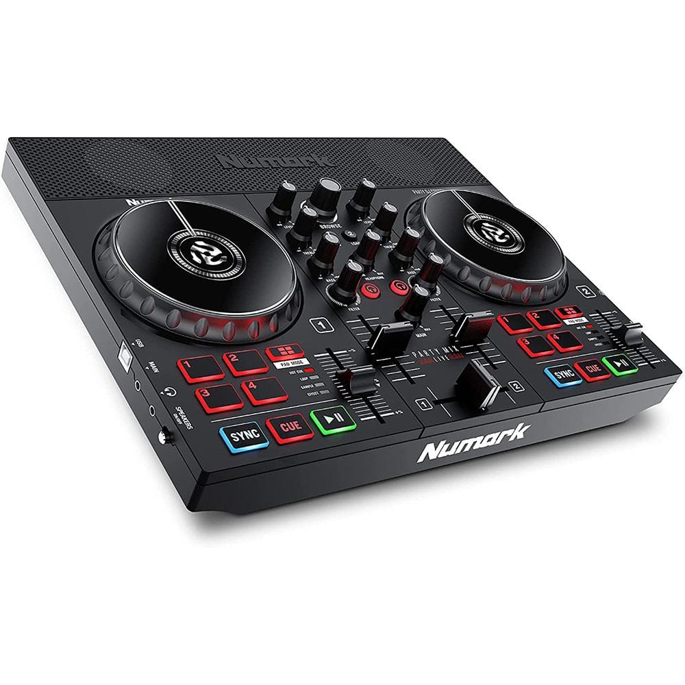 Numark Party Mix Live DJ Controller with Built-In Light Show and Speakers - Image 2