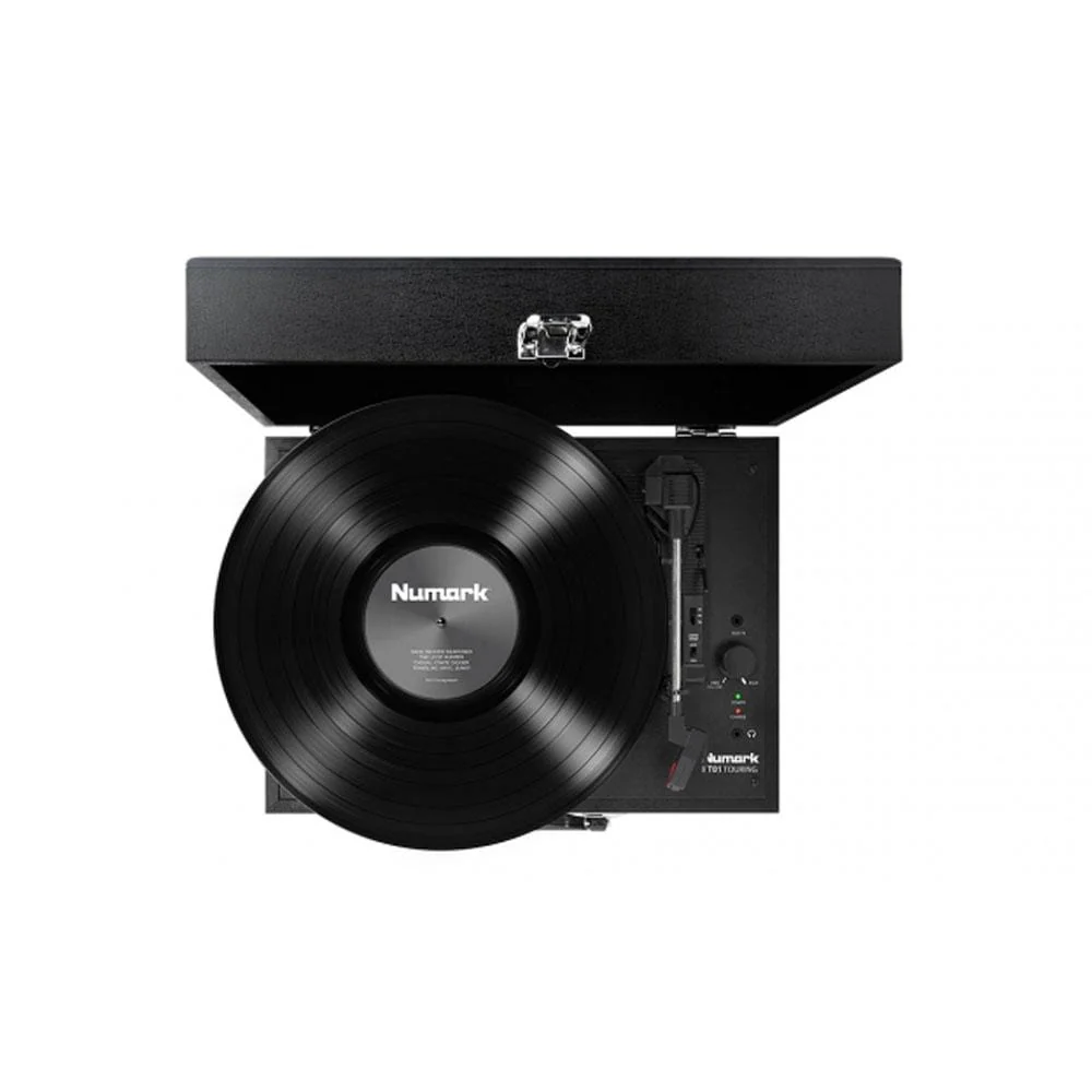Numark PT01 Touring Classically Styled Suitcase Turntable - Image 2
