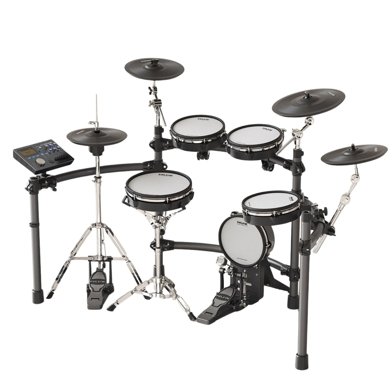 Nux DM-8 Mesh Head Digital Acoustic Drum Set - Image 2