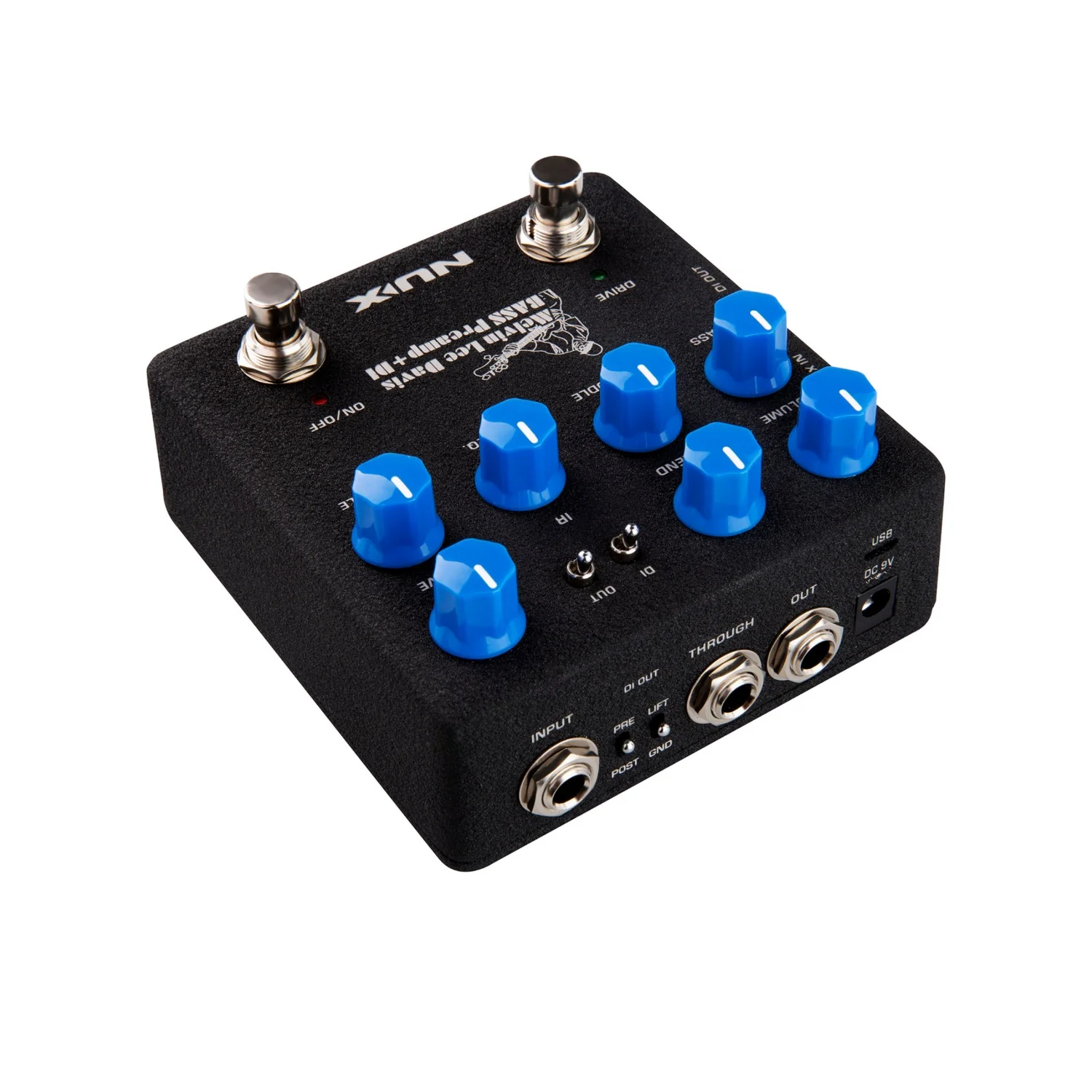 Nux NBP 5 Mld Bass Preamp + Di Pedal - Image 5