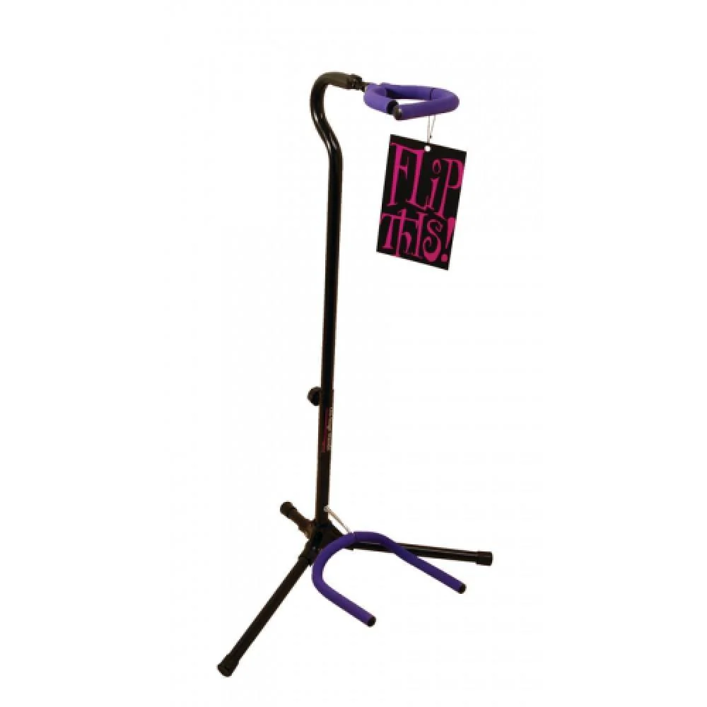 On-Stage GS7153B-P Flip-It Gran Guitar Stand Purple
