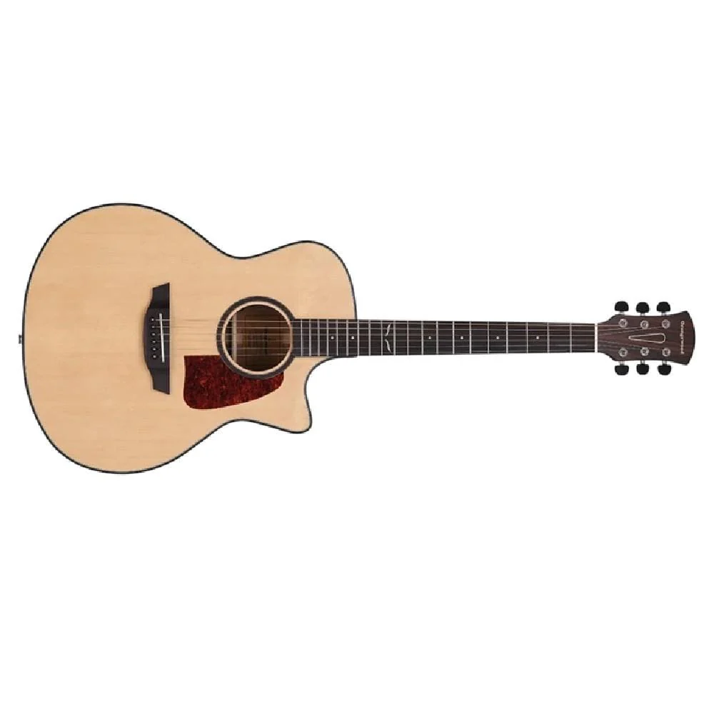 Orangewood Morgan Grand Auditorium Cutaway Fishman Sonitone Electronics Solid Spruce Top Acoustic Guitar - Image 2