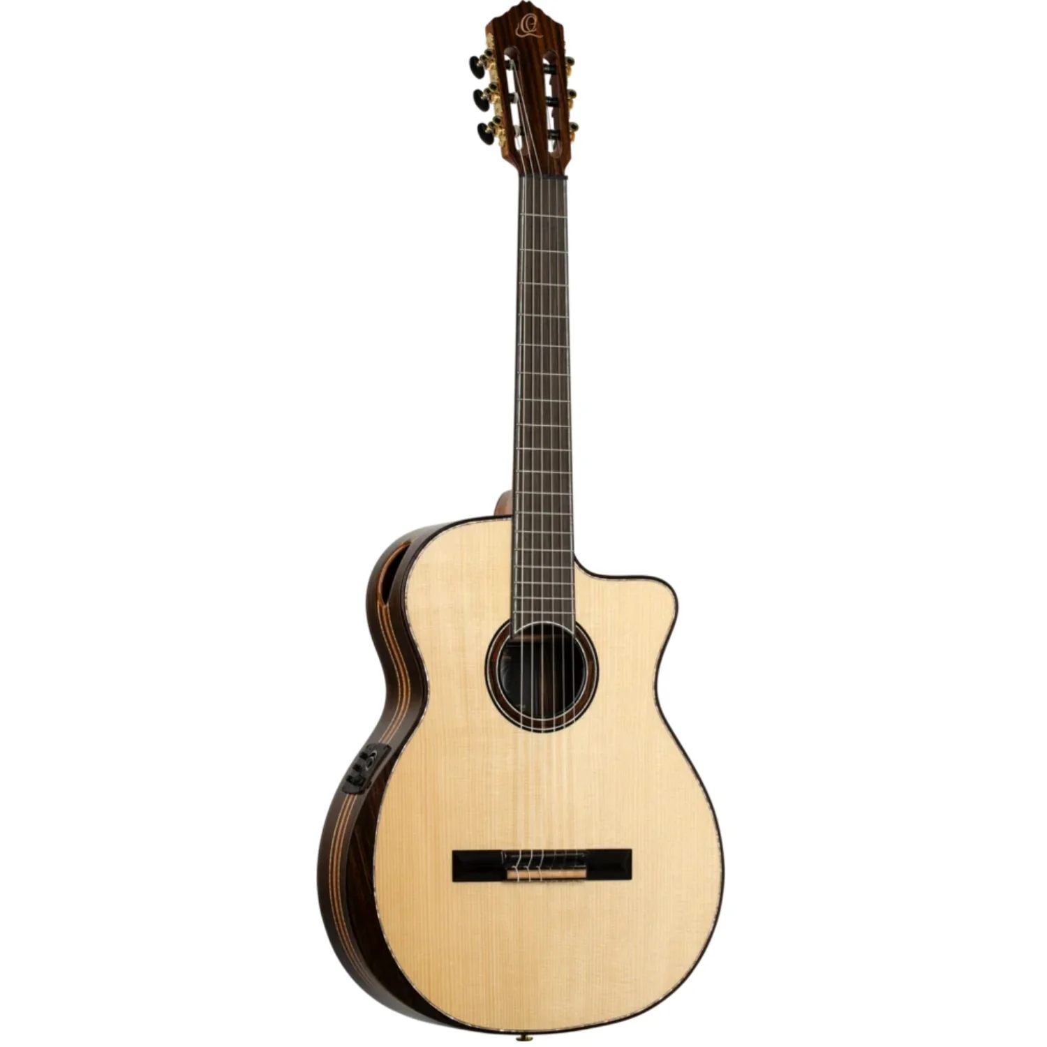 Ortega GRANDSUITE-CE Classical Electro Acoustic Guitar with Bag - Image 3