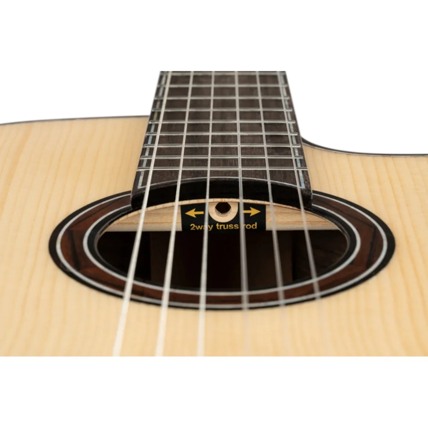 Ortega GRANDSUITE-CE Classical Electro Acoustic Guitar with Bag - Image 8