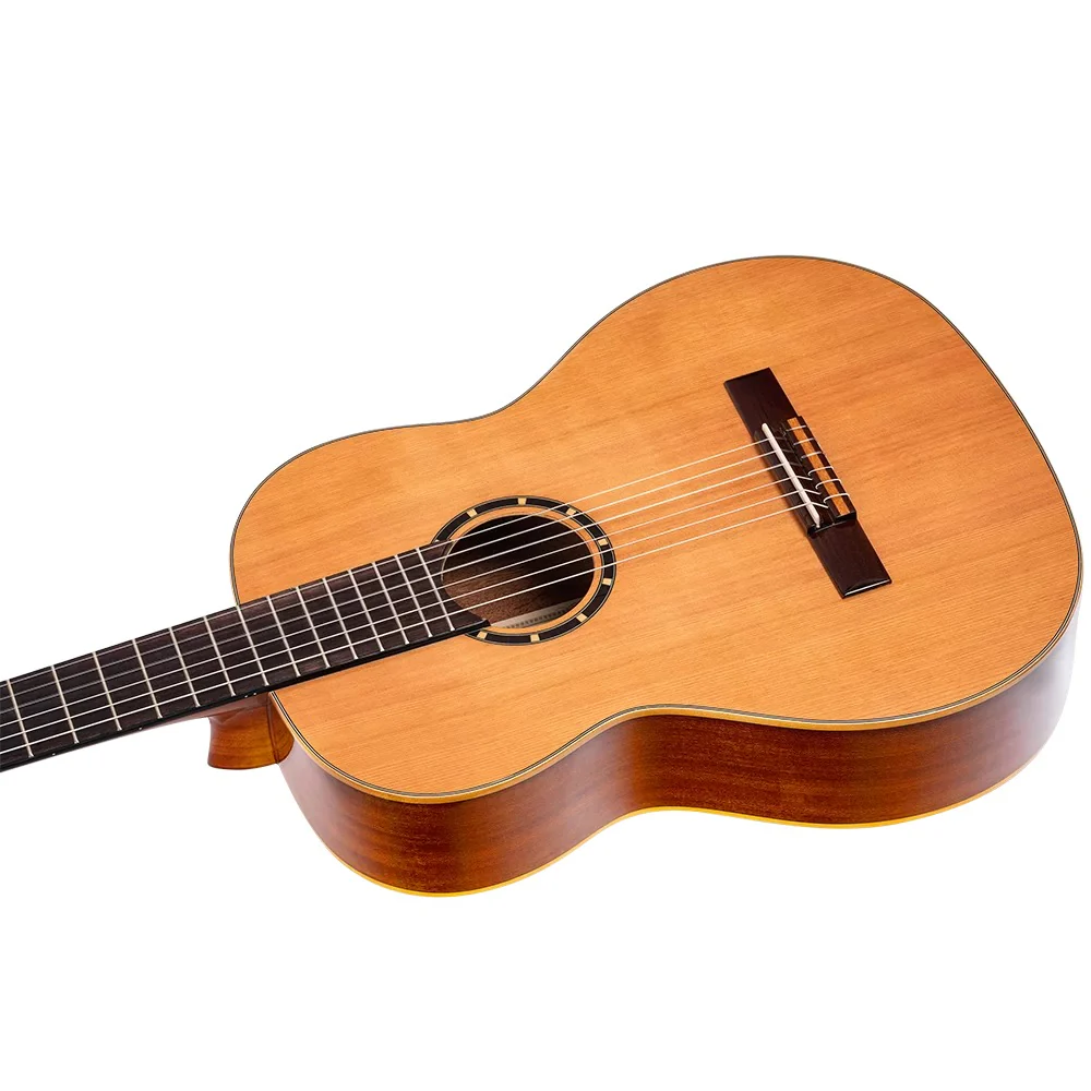 Ortega R122G Family Series Mahogany Acoustic Guitar with Bag - Image 8