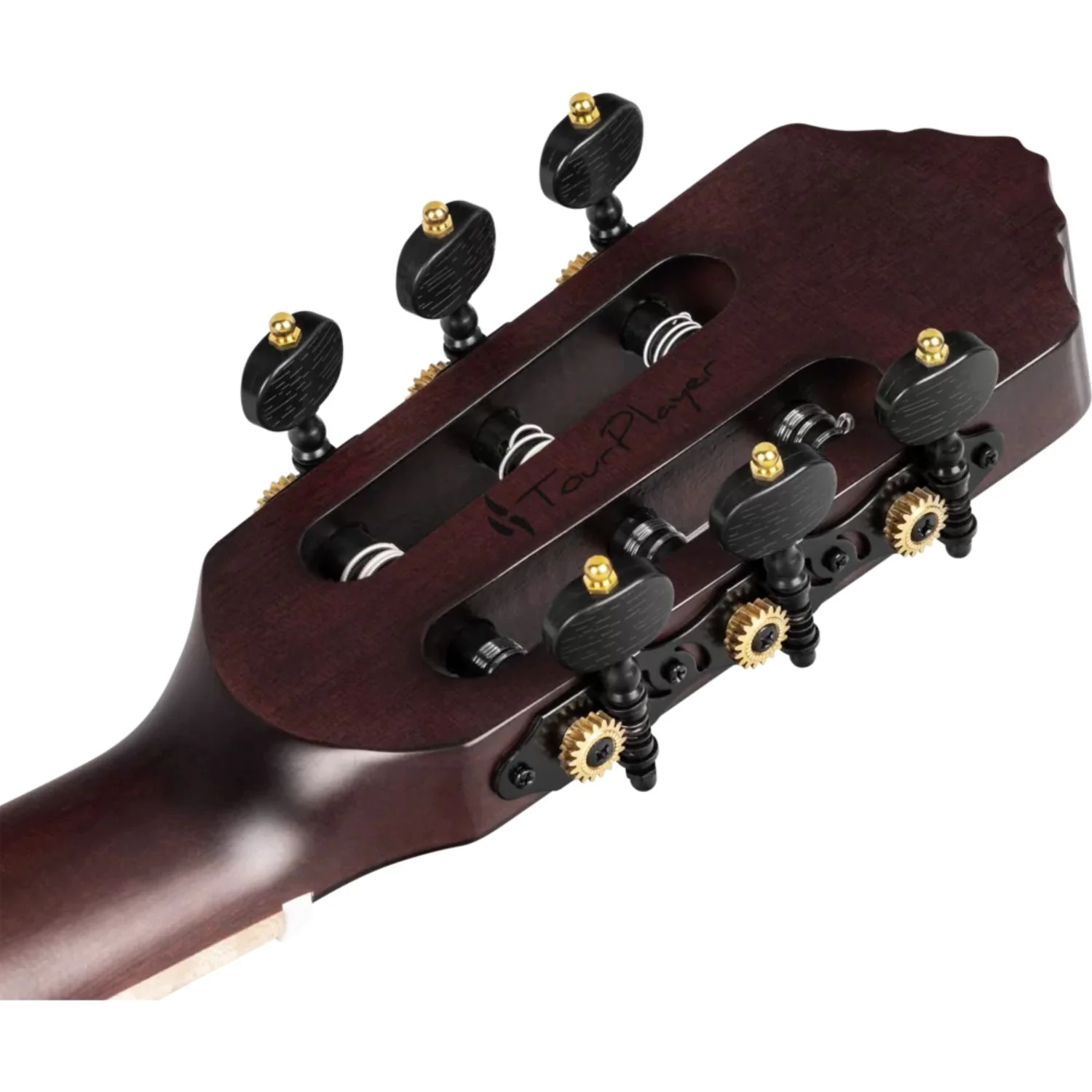Ortega RTPDLX-ACA-L TourPlayer Series Classical Electro Acoustic Guitar with Bag - Left Handed - Image 10