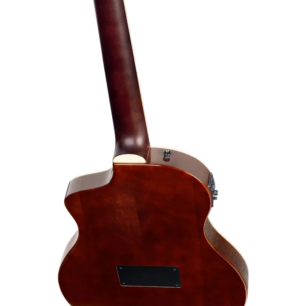 Ortega RTPDLX-ACA TourPlayer Series Electro Acoustic Guitar with Bag - Image 10