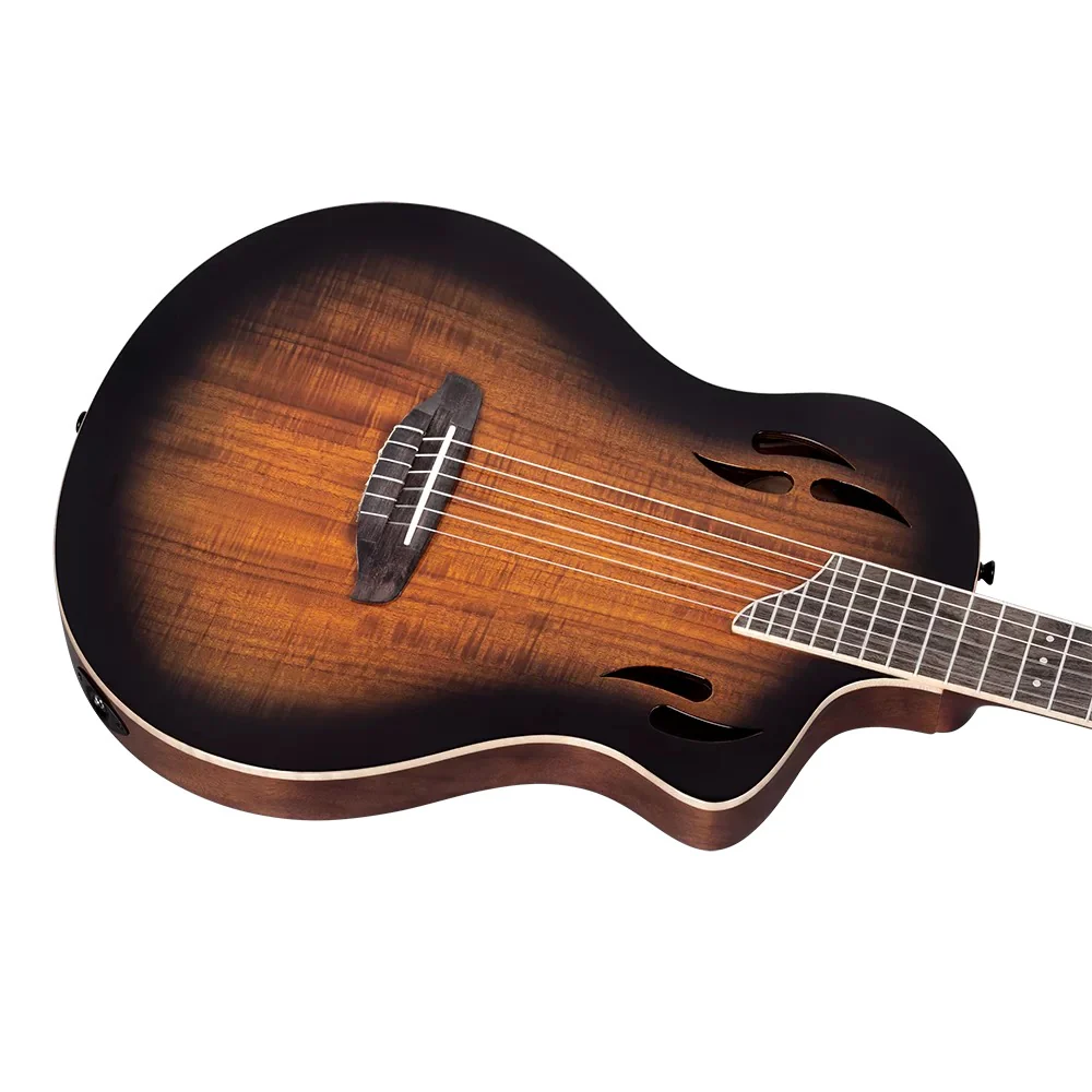 Ortega RTPDLX-ACA TourPlayer Series Electro Acoustic Guitar with Bag - Image 9