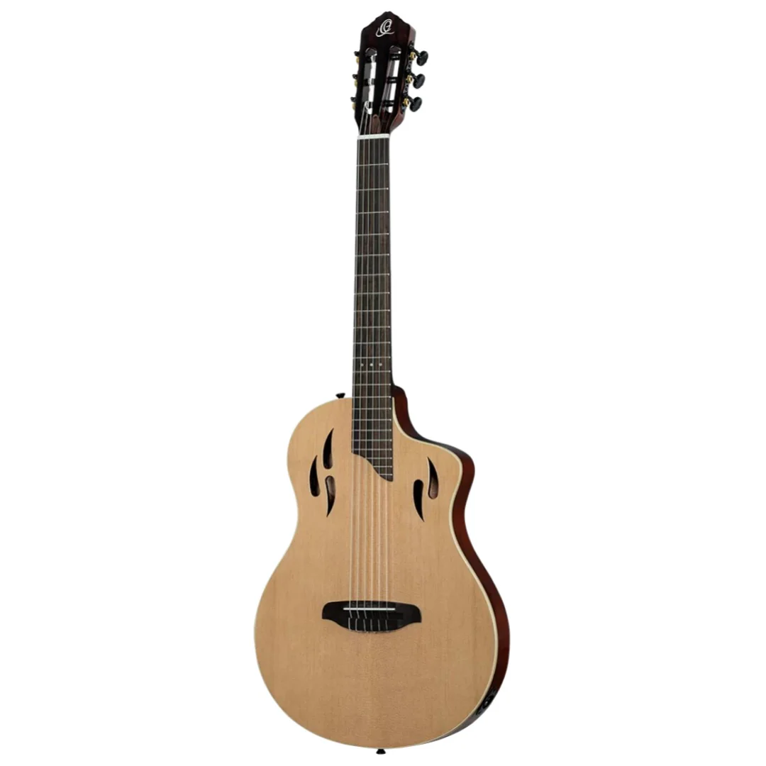 Ortega RTPSTD TourPlayer Series Classical Electro Acoustic Guitar with Bag - Image 3
