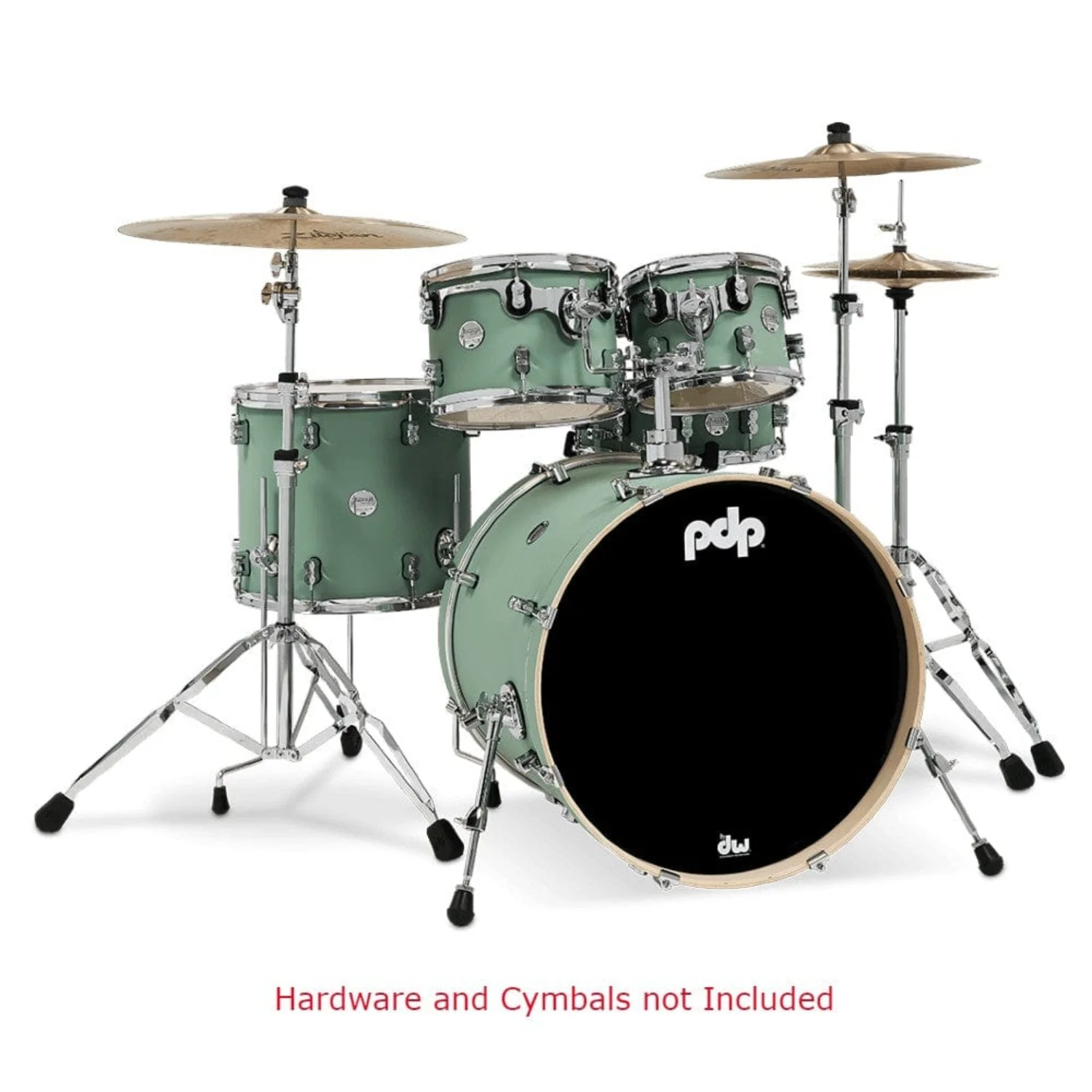 Pacific Drums And Percussion PDCM2215 5 Piece Concept Maple Series Acoustic Drumkit - Image 10