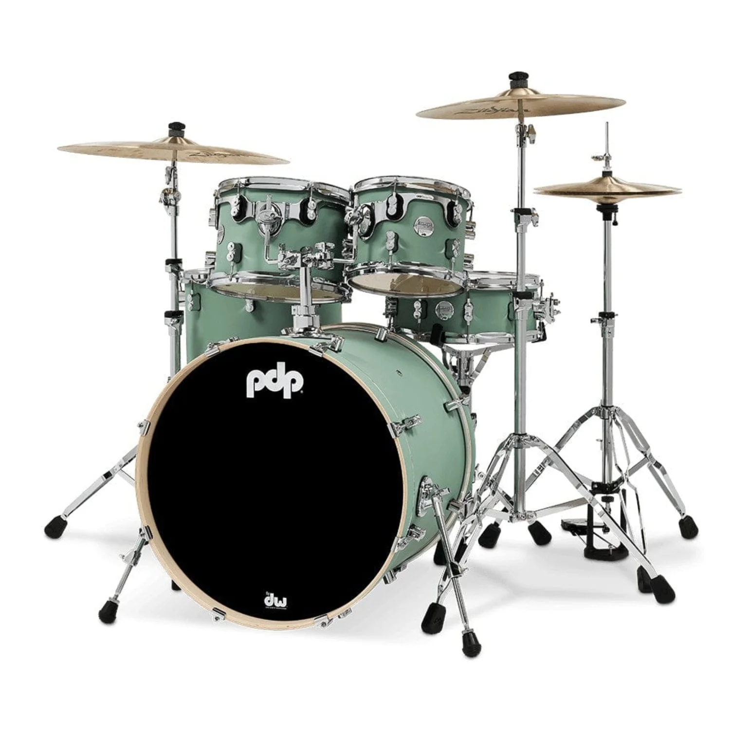 Pacific Drums And Percussion PDCM2215 5 Piece Concept Maple Series Acoustic Drumkit - Image 8