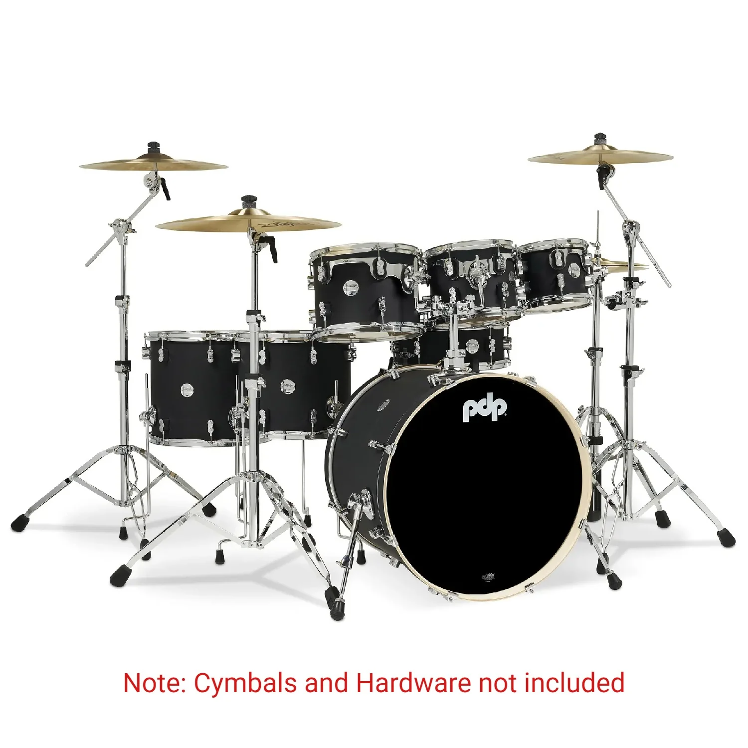 Pacific Drums And Percussion PDCM2217 7 Piece Concept Maple Acoustic Drumkit - Image 14