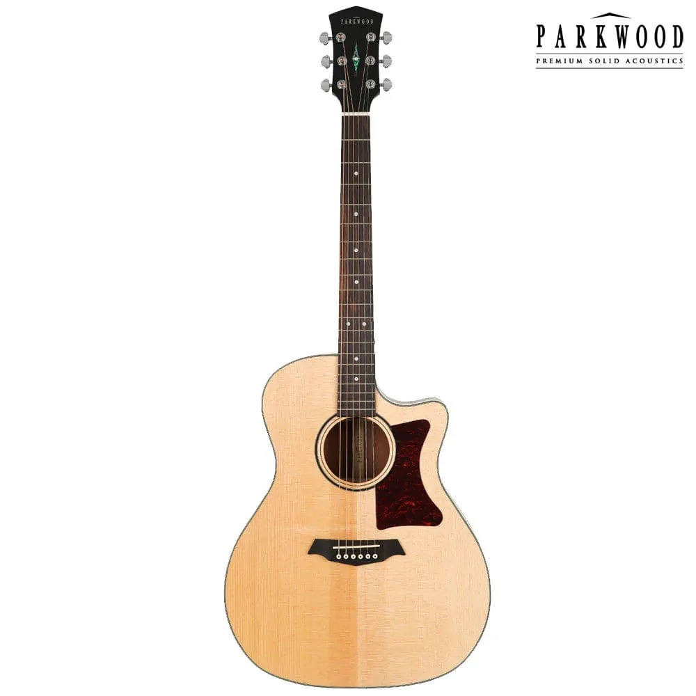 Parkwood GA28 GT GA Series Grand Auditorium Electro Acoustic Guitar with Gigbag - Image 2