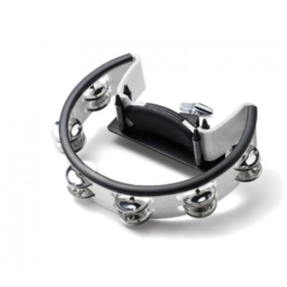 Pearl PTM 10SH Tambourine Steel Jingles with Mount Holder