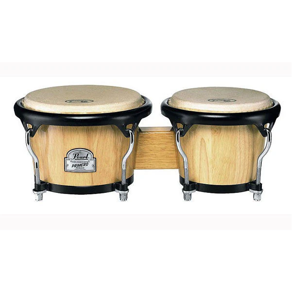 Pearl PWB67 Primero Wood 6inch & 7inch Bongo - Natural