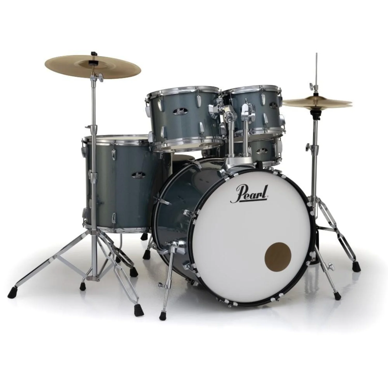 Pearl Roadshow 5 Piece Drumset with Stands and Cymbals - Image 14