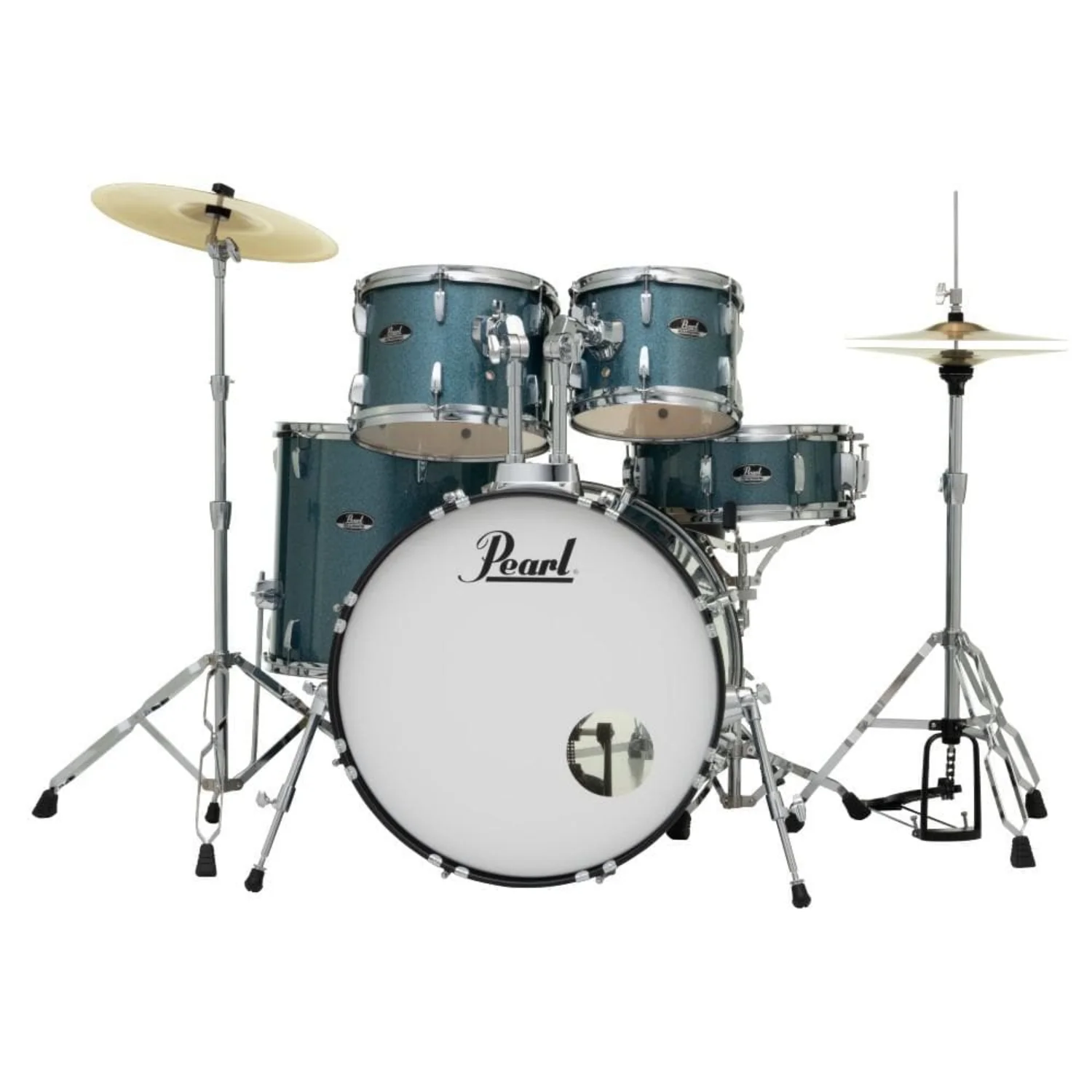 Pearl Roadshow 5 Piece Drumset with Stands and Cymbals - Image 8