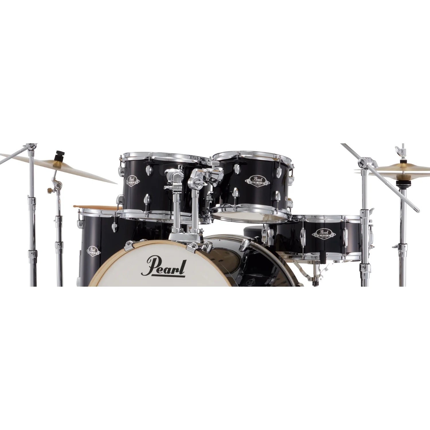 Pearl RS505C/C 5Pcs Roadshow Acoustic Drum Set with Stands & Cymbals - Image 4