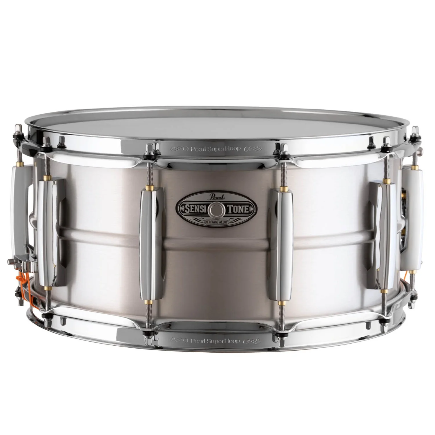 Pearl Sensitone Heritage Alloy Aluminum Snare Drum - Image 4