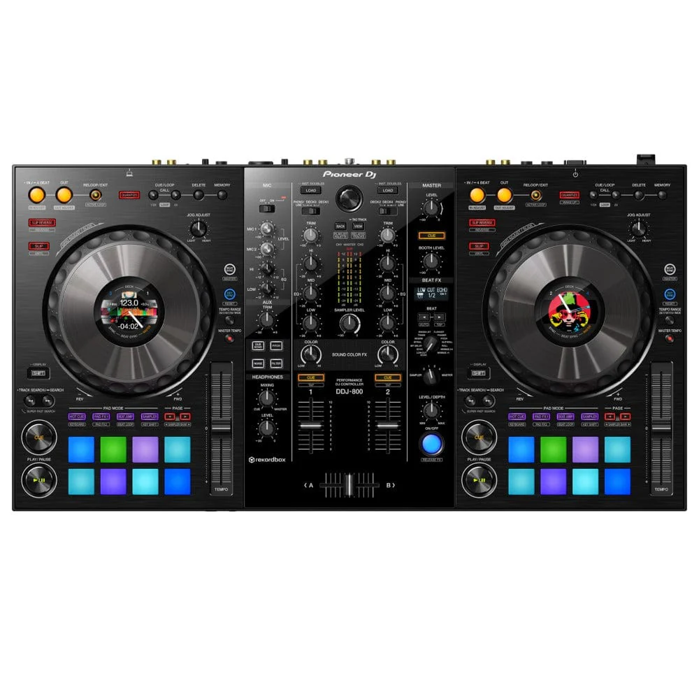 Pioneer DDJ-800 2 Channel Performance DJ Controller for Rekordbox
