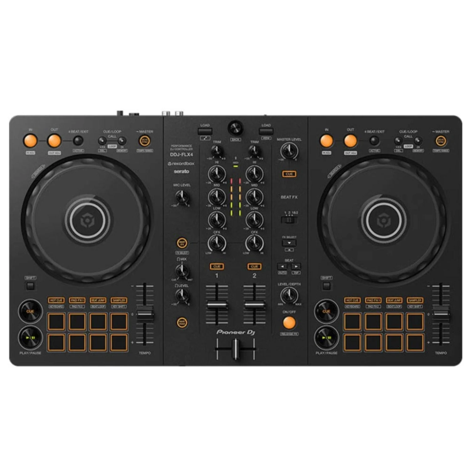 Pioneer DDJ-FLX4 2 Channel DJ Controller for Multiple DJ Applications