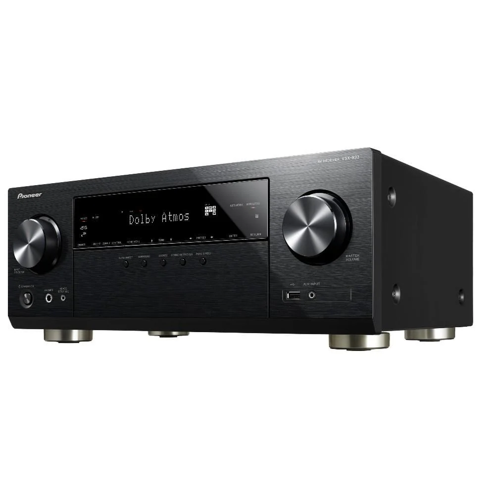 Pioneer VSX-933 7.2 Channel Network AV Receiver- Black - Image 3