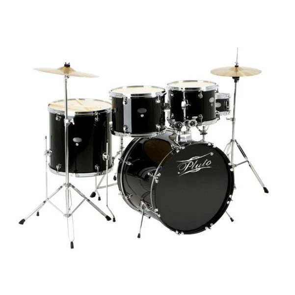 Pluto 5-Piece Drum Kit With Hardware and Cymbals